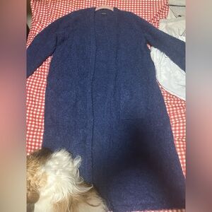 Torrid Women's Navy Blue Long Sweater